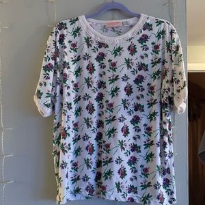 90’s Vintage Floral Short Sleeve